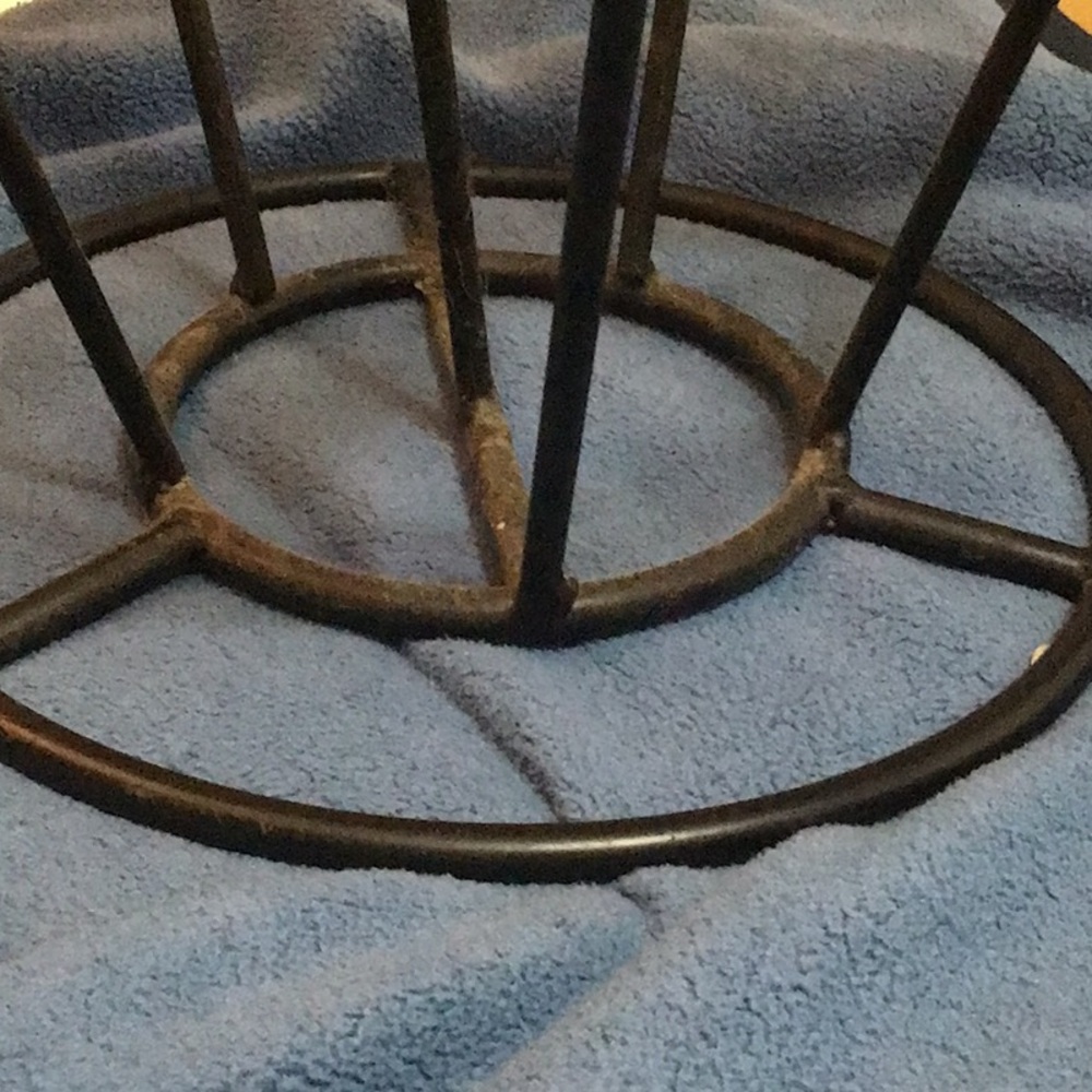 Wrought Iron Wine Rack. - Picture 3 of 4